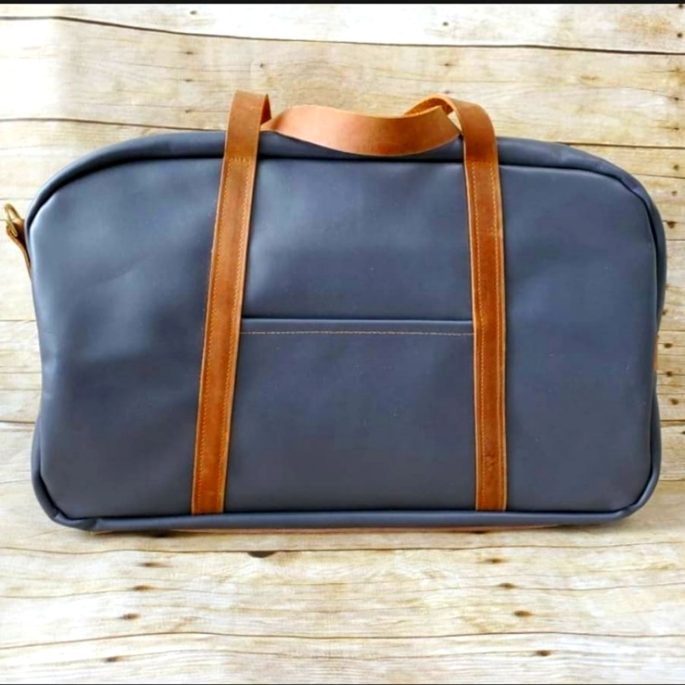 Storm Blue Overnight Bag
